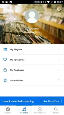 Qobuz android App screenshot 2
